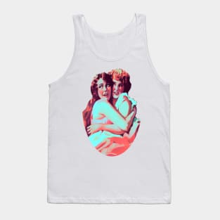 Girls hugging close friends Tank Top